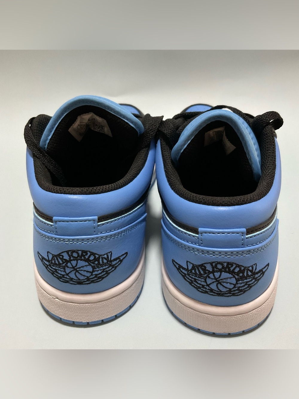 Air Jordan 1 Low University Blue/Black Men’s Shoes Size 7. 5, Pre-Owned - Picture 8 of 13